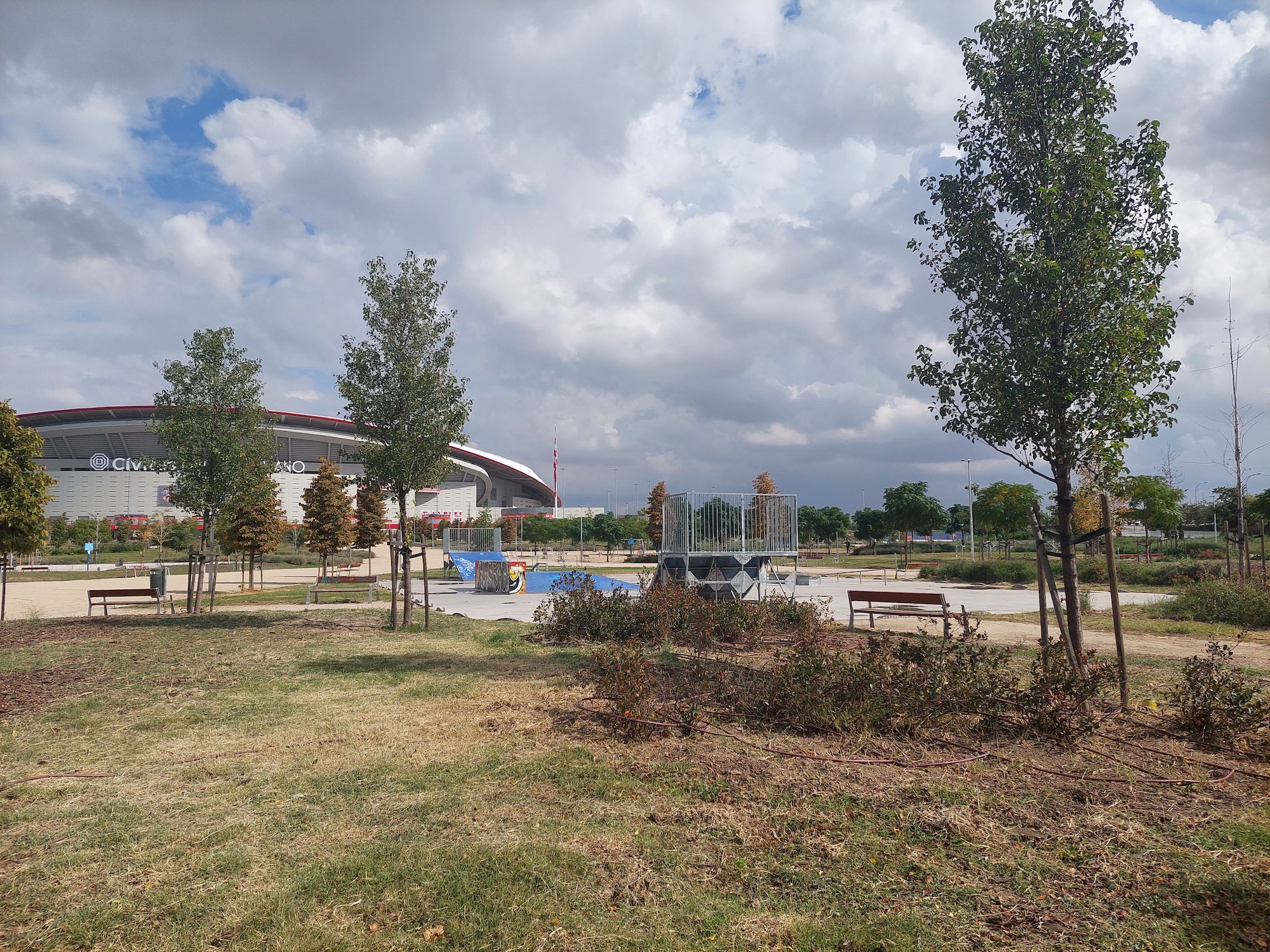 Estadio Metropolitano skatepark